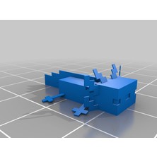BYR Minecraft Aksolotl (Plastik Aparattır!!!)