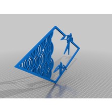 BYR Duvar Paneli Kuşları (Plastik Aparattır!!!)