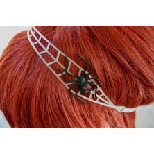 BYR Esnek Kara Dul Örümcek Kafa Bandı (Plastik Aparattır!!!)