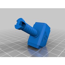 BYR Thor'un Çekici Buzdolabı Mıknatısı (Plastik Aparattır!!!)