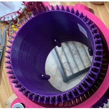 BYR Gebsews 3D Baskılı Örgü Makinesi Için Özel 54 Yuvalı Silindir (Plastik Aparattır!!!)