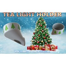 BYR LED Tealight Tutucu Merkezi Duvara Montaj V1.1 (Plastik Aparattır!!!)