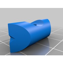 BYR Ahşap Rozet Boncuk (Plastik Aparattır!!!)