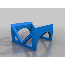 BYR Açılı Zemin Monitörü Hoparlör Standı (Plastik Aparattır!!!)