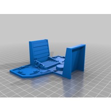 BYR Asi Taşıma Arka Nişancı Koltuğu - Kenner - Star Wars (Plastik Aparattır!!!)