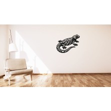 BYR Kertenkele / Kertenkele Voronoi Duvar Dekorasyonu (Plastik Aparattır!!!)