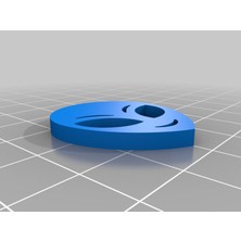 BYR Küpe Uzaylı Yüz Kolye (Plastik Aparattır!!!)