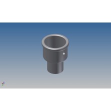 BYR Teleskop Mercek Adaptörü 0,965" Erkek - 1,25" Dişi (Plastik Aparattır!!!)