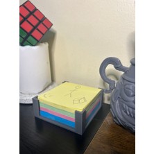 BYR Yapışkan Notlar Sahibi - Hızlı Baskı Minimalist - Ofis Masası Organizatörü (Plastik Aparattır!!!)