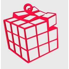 BYR Rubik Küpü Kırık Kolye (Plastik Aparattır)