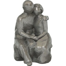 BYR Söğüt Ağacı Yıldönümü Heykelciği, Karı Koca, Oturan (Plastik Aparattır)