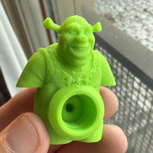 BYR Shrek Diş Macunu Kapağı - Daha Büyük Kulaklar (Plastik Aparattır)