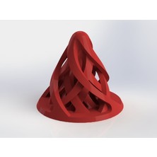 BYR Ters Spiral Koni Dekorasyonu (Plastik Aparattır!!!)