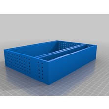 BYR 46HP 4u Eurorack Modüler Kasa Havalandırmalı Remix (Plastik Aparattır!!!)