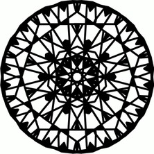 BYR 2d Mandala Şey 3 (Plastik Aparattır!!!)