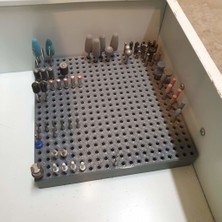 BYR Dremel Uçları Çekmece Düzenleyicisi (Plastik Aparattır)