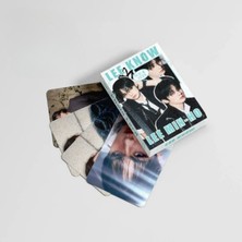 Stray Kıds '' Lee Know '' Çift Yön Baskılı Hologramlı/lomo Card Seti