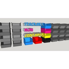 BYR Istiflenebilir Mini Konteyner + Video Eğitim Taslağı (Plastik Aparattır!!!)