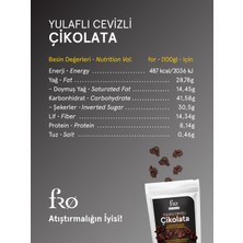 Fro 2'li Paket Yulaflı Cevizli Çikolata Atıştırmalık 2x50 gr