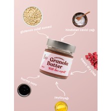 Fro Granola Butter Çilekli Glutensiz Şekersiz Vegan Sürülebilir Ezme 240 gr