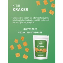 Fro 3'lü Unsuz Kıtır Kraker Vegan Glutensiz Tuzlu Doyurucu Sağlıklı Katkısız Atıştırmalık 3X50GR