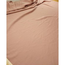 Gül Kurusu Renkte Viskon Dokuma (En 145 cm x Boy 285 Cm)