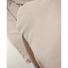 Uçuk Küllü Pembe Renkte Maroken Viskon (En  120 cm x Boy  200 Cm)