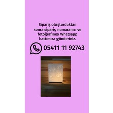 Kişiye Özel Plastik Lithophane / Litofan Gece Lambası