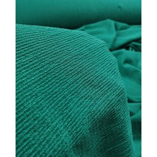 Koyu Yeşil Renkte Bürümcüklü Jarseen: 155 cm