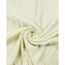 Krem Renkte Waffle Jarse (En 140 cm x Boy 200 Cm)