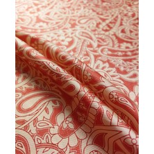 Krem Nar Çiçeği Renklerde Floş Vual (En  150 cm x Boy 270 Cm)