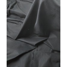 Siyah Renkte Pamuk Sentetik Gabardin (En 150 cm x Boy 260 Cm)