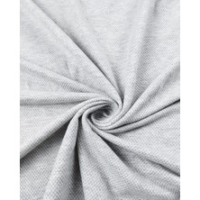 Gri Renkte Ince Örme En 170 cm x Boy 345 cm