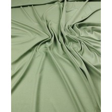 Yeşil Renkte Astarlık Jarse (En  135 cm x Boy 170 Cm)