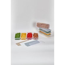 Deepfreezer Organizer Saklama Kabı KÜÇÜK(1,18LT)(3 Adet)