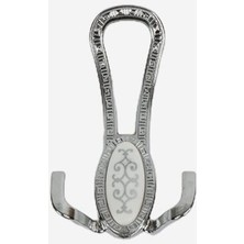 Seçil Portmanto Askı Vestiyer Duvar Dolap Elbise Askısı Metal Mobilya Kapı Askılığı Askılık (8 Adet)