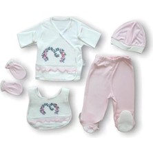 Anadolunun Kalbi Nakışlı  5li Zıbın Takımı Hastane Çıkışı Pembe