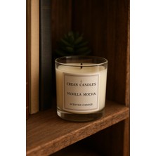 Crean Candle’s Kokulu Mum Vanilla Mocha Aroması │ 100 ml Premium & Eşsiz Koku │