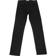 Denim Cartel Fistan Store Erkek Füme Yüksek Bel Rahat Kesim Boru Paça Büyük Beden Jean Pantolon