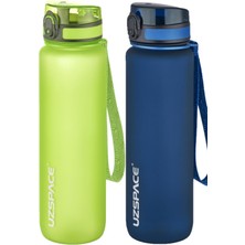 Serenity Haven 2'li Tritan Matara Seti 1000 ml Büyük Boy 14 Farklı Renk Seçeneği Fiftyfifty