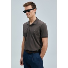 Lufian Laon Smart Erkek Polo Tişört Siyah