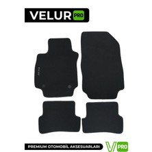 Velurpro Clio 4 2012-2019 Arası Araca Özel Halı Paspas Araba Halısı Oto Paspas