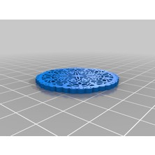 BYR Mandala Küpe 2 (Plastik Aparattır!!!)