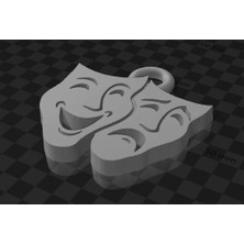 BYR Komedi Trajedi Maskeleri (Plastik Aparattır!!!)