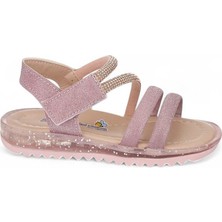 035 Kız Bebek Taşlı Sandalet