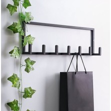 Gelişim Metal Minimal Duvar Askısı – 7 Askılı Metal Askılık – Modern Tasarım