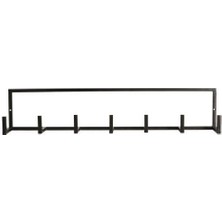 Gelişim Metal Minimal Duvar Askısı – 7 Askılı Metal Askılık – Modern Tasarım