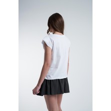Vatkalı Kolsuz T-Shirt