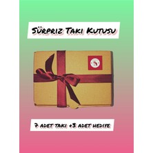 Sürpriz Takı Kutusu Bijuteri Set 7 Adet Takı ve Hediyeler