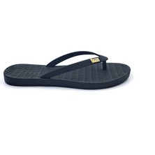Tkees TP201 Siyah Renk Flip Flop Kadın Parmak Arası Plaj Terlik
